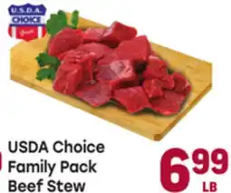 Tony’s Fresh Market USDA Choice Family Pack Beef Stew offer