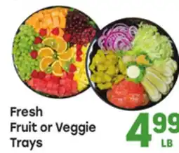 Tony’s Fresh Market Fresh Fruit or Veggie Trays offer