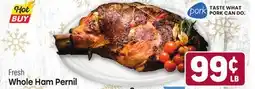 Tony’s Fresh Market Whole Ham Pernil offer