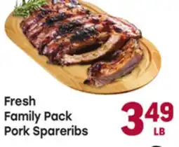 Tony’s Fresh Market Fresh Family Pack Pork Spareribs offer