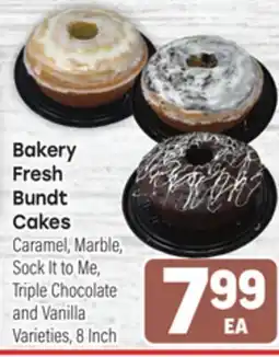 Tony’s Fresh Market Bakery Fresh Bundt Cakes offer