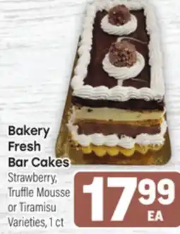 Tony’s Fresh Market Bakery Fresh Bar Cakes offer
