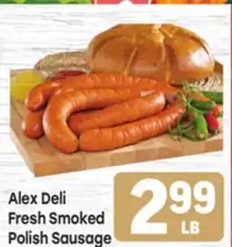 Tony’s Fresh Market Fresh Smoked Polish Sausage offer