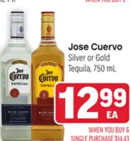 Tony’s Fresh Market Jose Cuervo offer