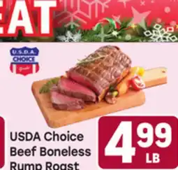 Tony’s Fresh Market USDA Choice Beef Boneless Rump Roast offer