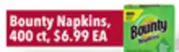 Tony’s Fresh Market Bounty Napkins offer