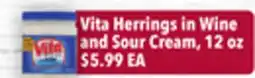Tony’s Fresh Market Vita Herrings in Wine and Sour Cream offer