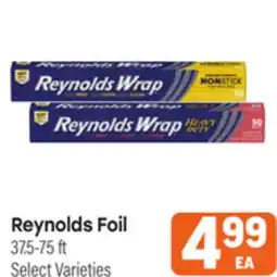 Tony’s Fresh Market Reynolds Foil offer
