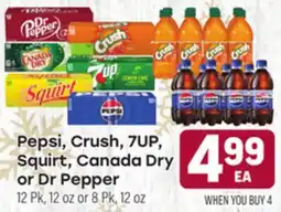 Tony’s Fresh Market Pepsi, Crush, 7UP, Squirt, Canada Dry or Dr Pepper offer