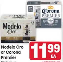 Tony’s Fresh Market Modelo Oro or Corona Premier offer