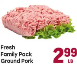 Tony’s Fresh Market Fresh Family Pack Ground Pork offer