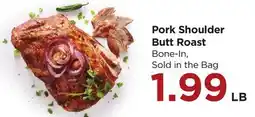 Food 4 Less Pork Shoulder Butt Roast offer