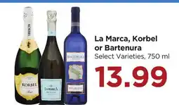 Food 4 Less La Marca, Korbel or Bartenura offer