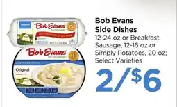 Food 4 Less Bob Evans Side Dishes offer