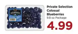 Food 4 Less Private Selection Colossal Blueberries offer