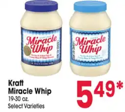 Jewel-Osco Kraft Miracle Whip offer
