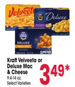 Jewel-Osco Kraft Velveeta or Deluxe Mac & Cheese offer