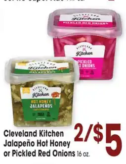 Jewel-Osco Cleveland Kitchen Jalapeño Hot Honey or Pickled Red Onions offer