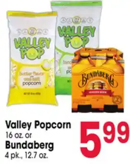 Jewel-Osco Valley Popcorn 16 oz. or Bundaberg 4 pk., 12.7 oz offer