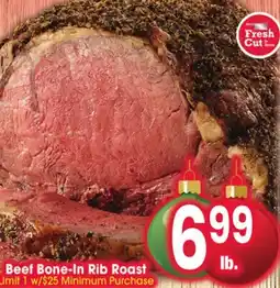 Jewel-Osco Beef Bone-In Rib Roast offer