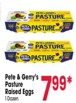 Jewel-Osco Pete & Gerry's Pasture Raised Eggs offer