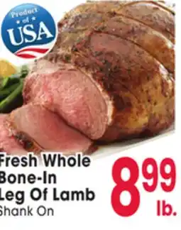 Jewel-Osco Fresh Whole Bone-In Leg Of Lamb offer