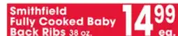 Jewel-Osco Smithfield Fully Cooked Baby Back Ribs offer