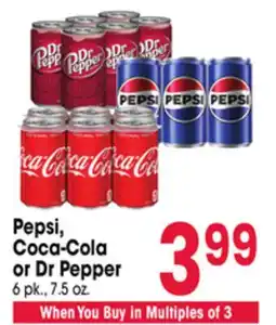 Jewel-Osco Pepsi, Coca-Cola or Dr Pepper offer