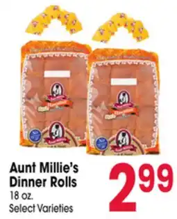 Jewel-Osco Aunt Millie's Dinner Rolls offer