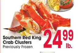 Jewel-Osco Southern Red King Crab Clusters offer