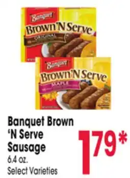 Jewel-Osco Banquet Brown'N Serve Sausage offer