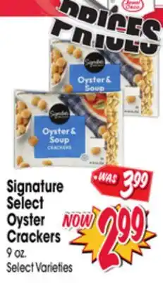 Jewel-Osco Signature Select Oyster Crackers offer
