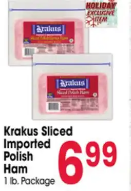 Jewel-Osco Krakus Sliced Imported Polish Ham offer