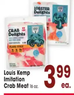 Jewel-Osco Louis Kemp Imitation Crab Meat offer