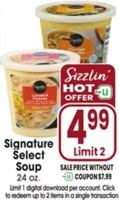 Jewel-Osco Signature Select Soup offer