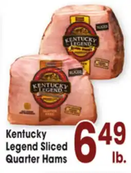 Jewel-Osco Kentucky Sliced Legend Sliced Quarter Hams offer