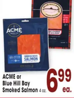 Jewel-Osco ACME or Blue Hill Bay Smoked Salmon offer