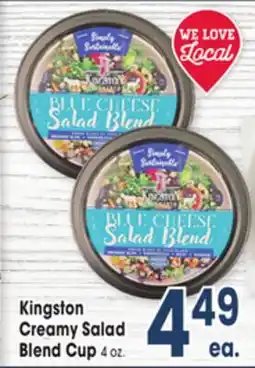 Jewel-Osco Kingston Creamy Salad Blend Cup offer