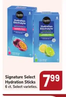 Jewel-Osco Signature Select Hydration Sticks offer