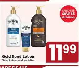 Jewel-Osco Gold Bond Lotion offer