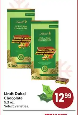 Jewel-Osco Lindt Dubai Chocolate offer