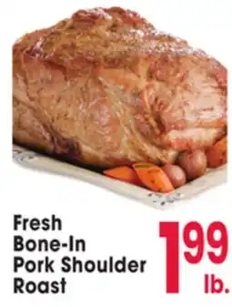Jewel-Osco Fresh Bone-In Pork Shoulder Roast offer