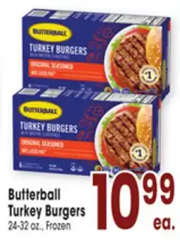 Jewel-Osco Butterball Turkey Burgers offer