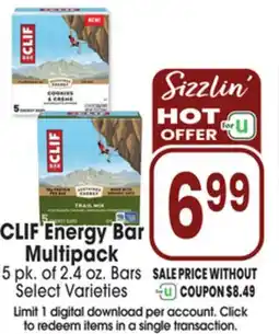 Jewel-Osco CLIF Energy Bar Multipack offer