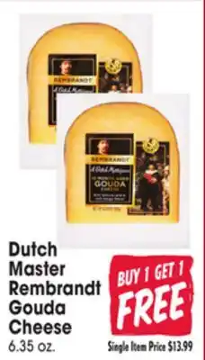 Jewel-Osco Dutch Master Rembrandt Gouda Cheese offer
