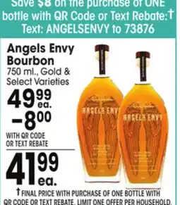 Jewel-Osco Angels Envy Bourbon offer