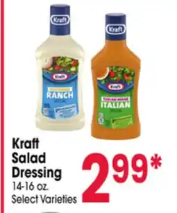 Jewel-Osco Kraft Salad Dressing offer