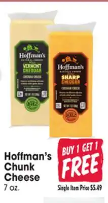 Jewel-Osco Hoffman's Chunk Cheese offer