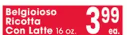 Jewel-Osco Belgioioso Ricotta Con Latte offer