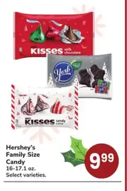 Jewel-Osco Hershey's Family Size Candy offer